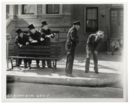 Lot of Five 10 x 8 Glossy Photos From The Three Stooges 1941 Film So Long Mr. Chumps -- Very Good Condition